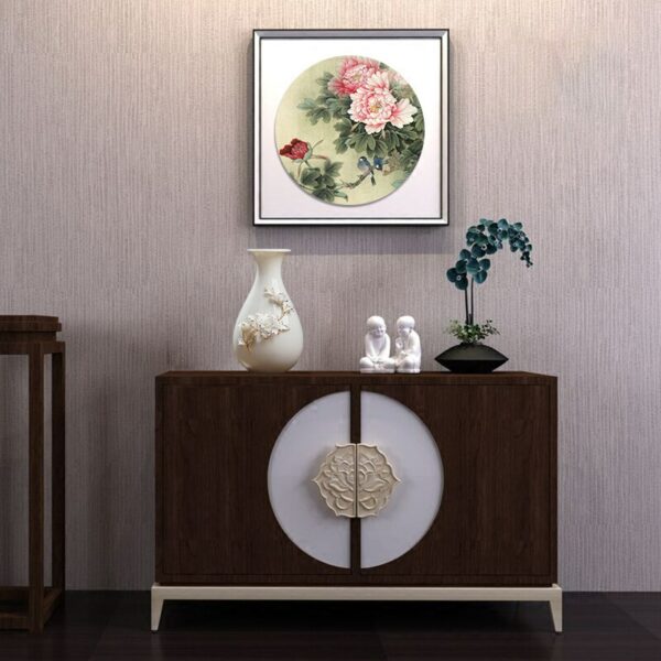 High-End Ceramic Vase Decoration Living Room Vase Arrangement and Flowerpot Chinese Retro Affordable Luxury Bedroom Decorations 4