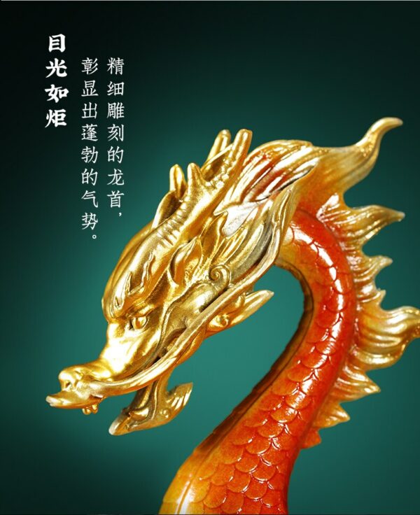 Smooth Sailing Decoration Office Living Room Sailing Copper Crafts Dragon Boat Artwork Opening-up Housewarming Gifts 4