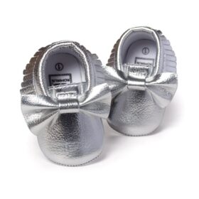Glossy Pu Baby Girls Shoes Purple Boy's Boot First Walkers Bebe Shoe Retail Babywear Fringe Handmade Hot Sale Newborn Shoes 3