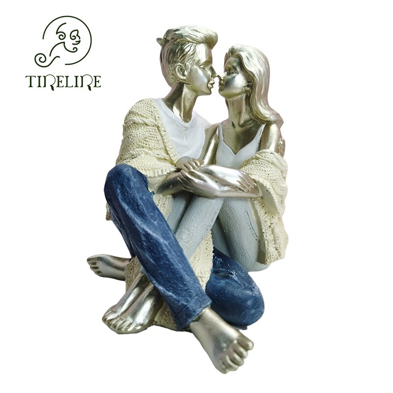 Ornaments Decoration Room Figurines For Interior Statues Sculptures Couples Mother'S Day Gift Children Crafts Home Decor Crafts 1