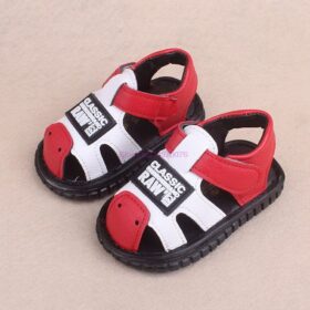 DHL 100pair Summer Baby boys Letters head sandals kid boy infant toddler sandals 15-19 0-2years 2
