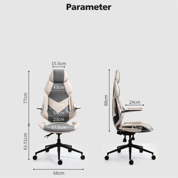 Home Furniture Hotel Lobby Ergonomic Computer Chairs Dormitory College Student Backrest Office Chair Bedroom Cafe Back Armchairs 6