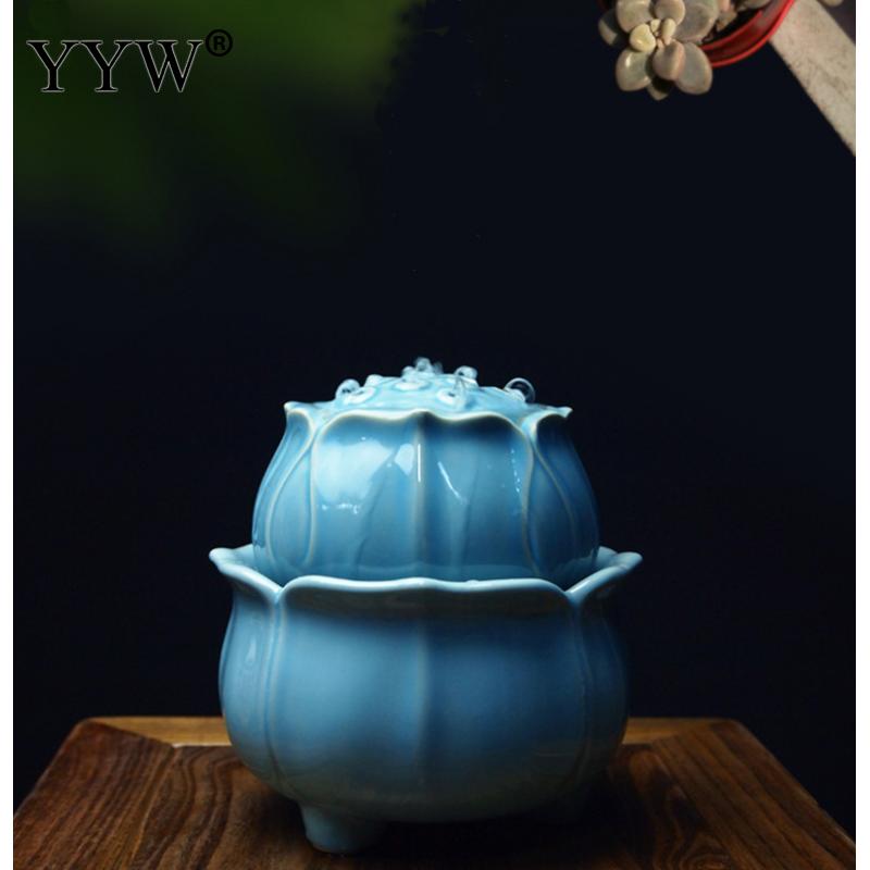 Fountain Flowing Water Decoration Ceramic For Lucky Living Room Or Office Desktop Ornament Fresh Mini Humidifier Creative Gift 1