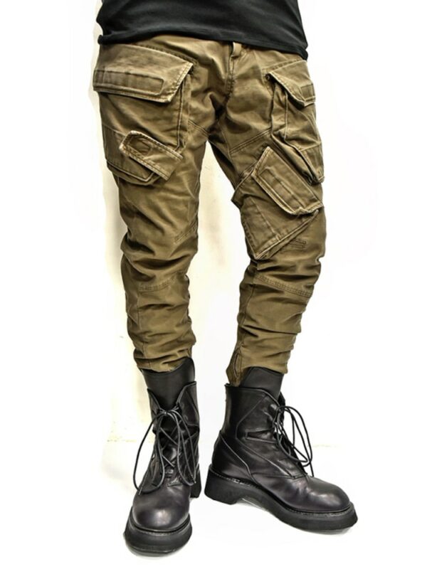 PFNW Niche Design Original Darkwear Three-dimensional Pocket Slim Cargo Pants Casual Tide Chic Men's Fashion Vintage 12A5055 3