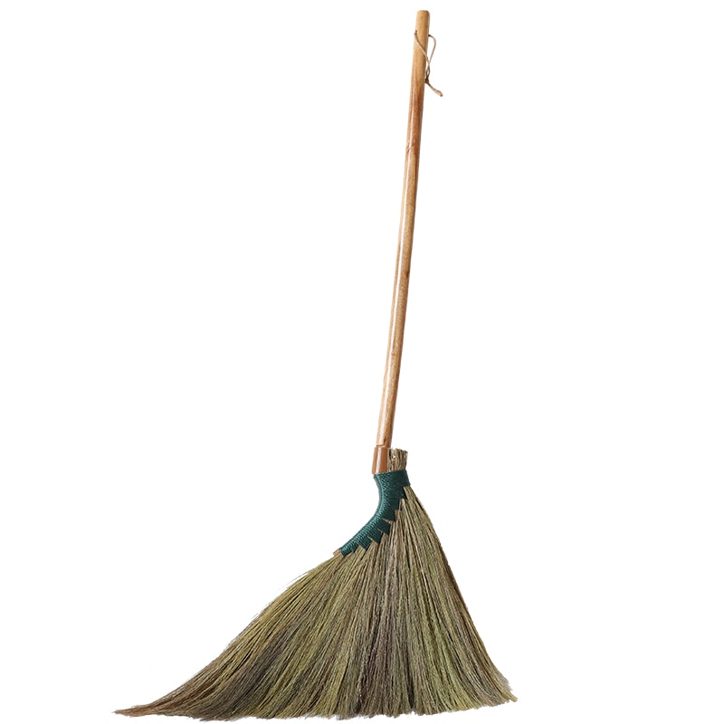 Broom Household Broom and Dustpan Set Mango Broom Dustpan Combination Sweeping Broom Hair Weeping Gadget 2