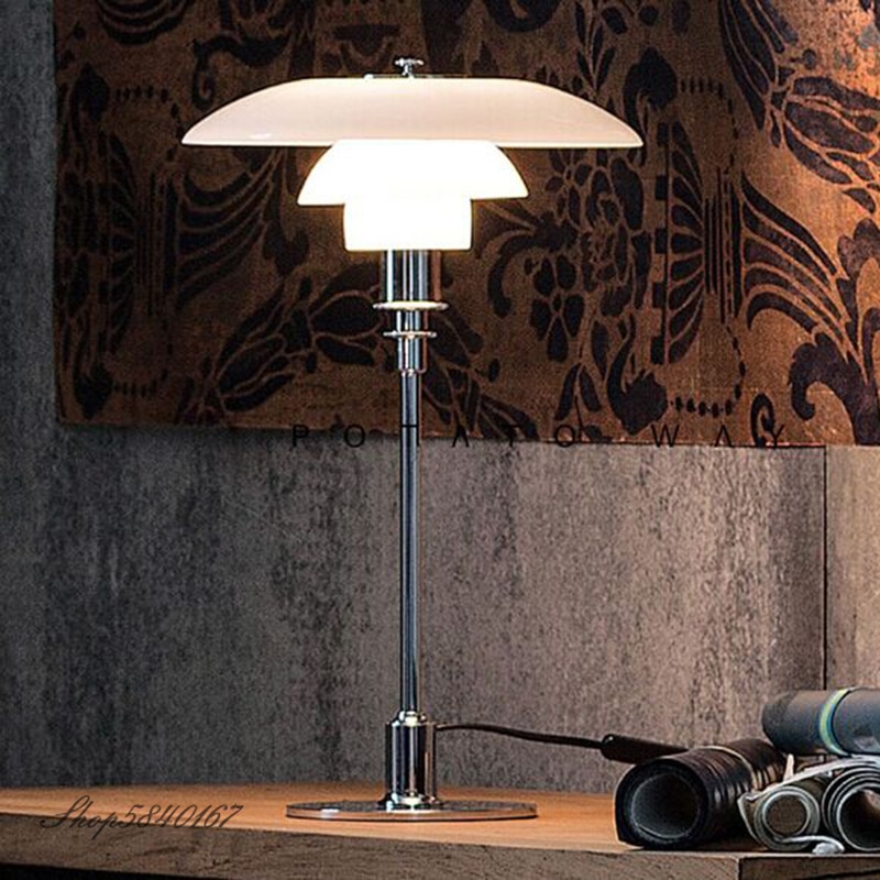 Brass Table Lamp Modern Luxury Beside Lamp Living Room Home Decor Bedroom Lamps Chrome Black Gold Base Metal Lamp Table 1