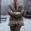 Fall Winter Brown Tweed Mens Suits Thick 3 Pieces Patchwork Costume Homme Wedding Slim Fit Groom Tuxedos Terno Warm Suit Set 1