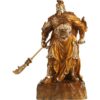 Copper Home Decorations Guan Gong Statue Handicraft Equipment Ornaments Office Lobby God of War and Wealth Ornaments 1