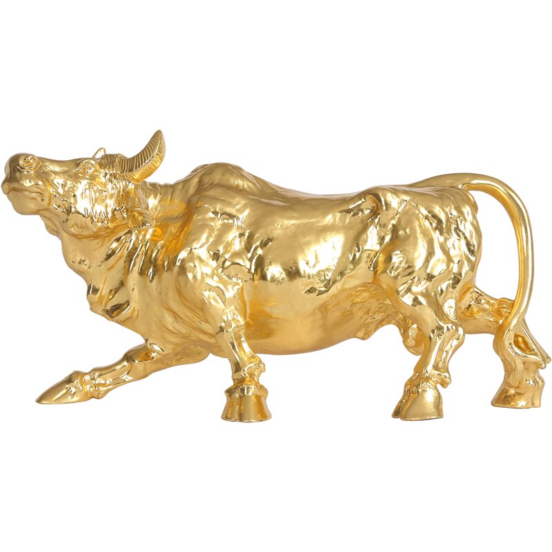 Copper Lucky Taurus Decoration Home Decoration Living Room Entrance Office Opening Gift Decoration 1