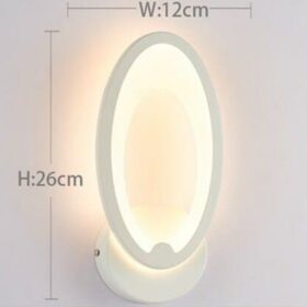 15Pcs/lot Energy saving Wall Lamp Sconce Home Modern Lighting Wall Sconces luminaire Deco Stairs Acrylic Indoor LED Wall Lights 2