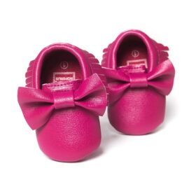Glossy Pu Baby Girls Shoes Purple Boy's Boot First Walkers Bebe Shoe Retail Babywear Fringe Handmade Hot Sale Newborn Shoes 2
