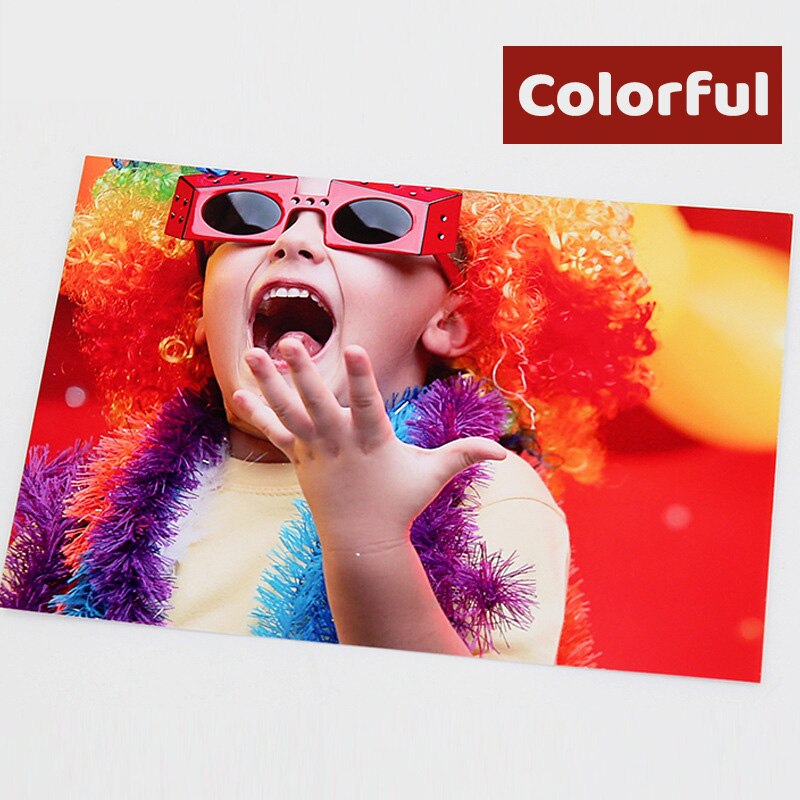 100pcs High Gloss Photo Paper (5/6/7 Inch/A4) 180/200/230g Combination Pack Office Household Photo Studio Waterproof Photo Paper 4