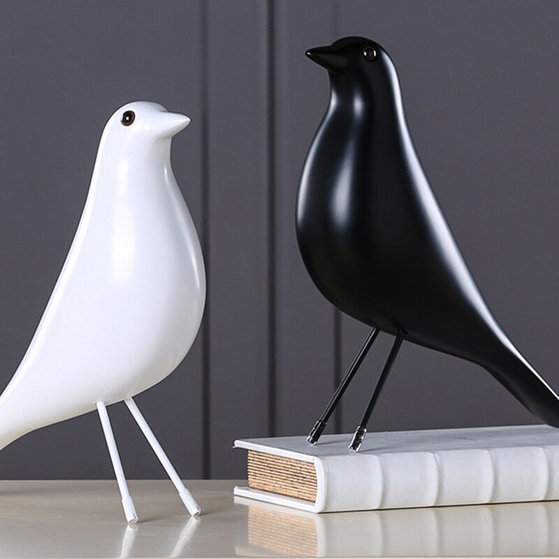 Creative Resin Bird Crafts Peace Dove Figurines Geometry Pigeon Statues Office Desk Decor Ornaments Home Decoration Sculptures 1