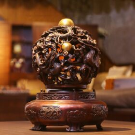 All Copper Nine to Turn Things around Ding Home Decorations Living Room Entrance Office Fortune Opening Gift Decoration 2