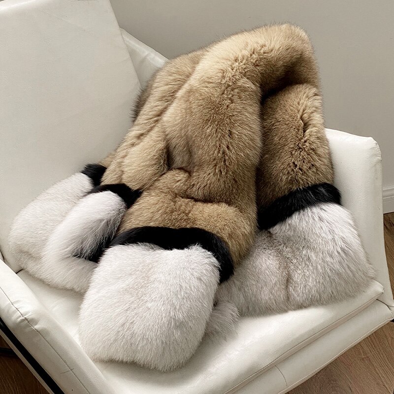 2022 New Arrivals Women Full Pelt Fox Fur Coats Lady Winter Warm Natural Fur Jackets Female Clothing S4894 5