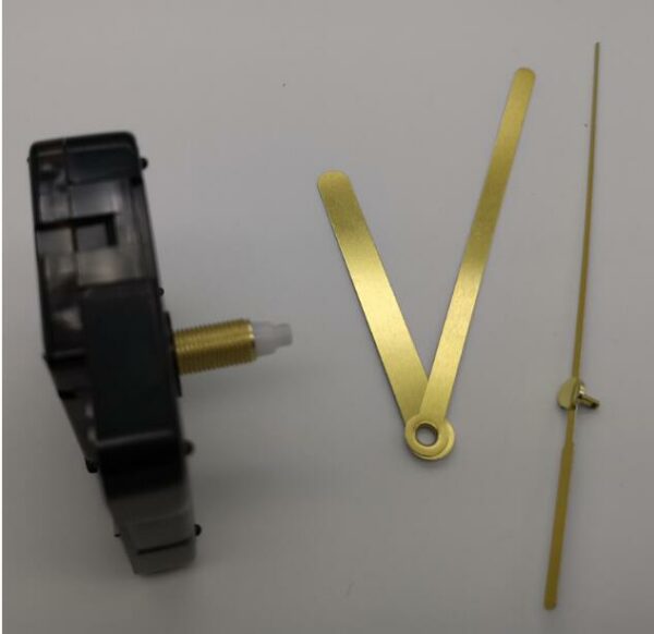 100sets Clock Mechanism 18mm shaft DIY Kit For Clock Parts Wall Clock Quartz Hand repair Quartz Clock Movement Home Decoration 6