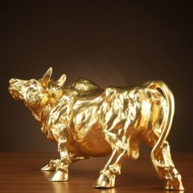Copper Lucky Taurus Decoration Home Decoration Living Room Entrance Office Opening Gift Decoration 3