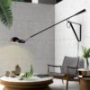 Industrial Iron Wall Lamp Post-modern Long Arm Wall Lamps For Living Room Bedroom Study Nordic Loft Decor Wall Light Fixtures 1