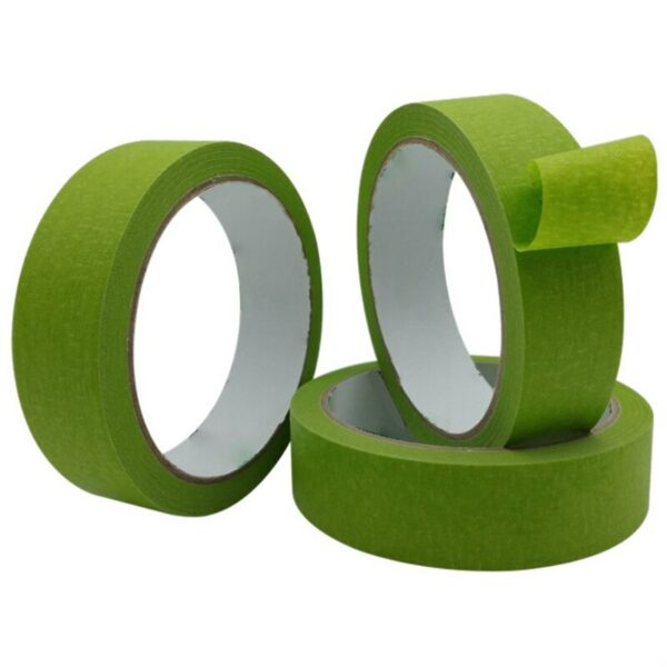 10 Pack Green Painters Tape, 25Mm X 20M, Painting Masking Tape, Clean Release Paper Tape For Home And Office 6
