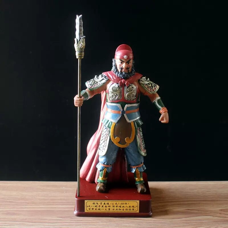 Creative Chinese Heroes Ornaments The Romance of The Three Kingdoms Historical Figure Statue home living room office decoration 3