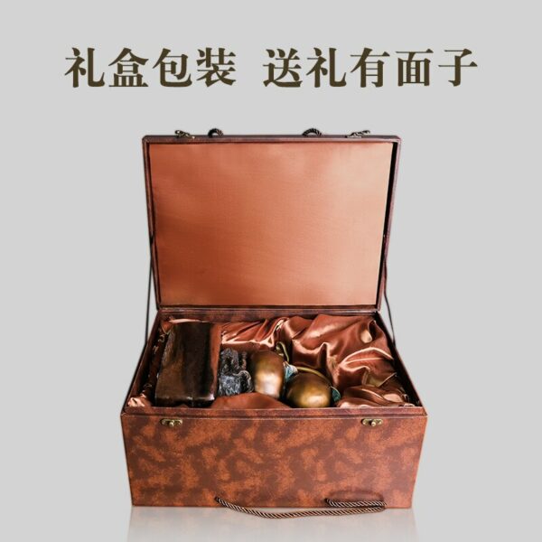 Persimmon All the Best Copper Crafts Decoration New Chinese Style Living Room Entrance Housewarming Gift Decorations 5