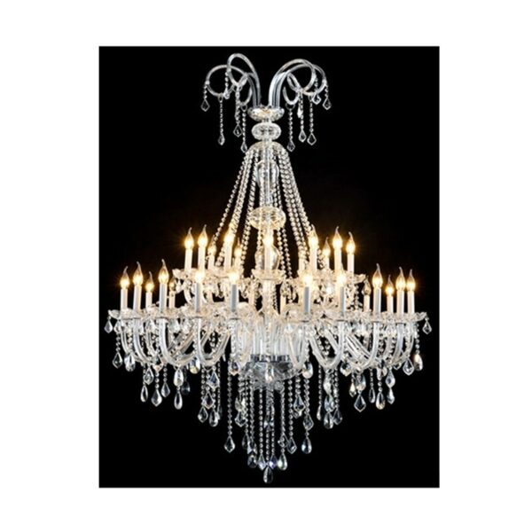 OUTELA European Style Chandelier Lamps LED Candle Pendant Hanging Light Luxury Fixtures for Home Decor Villa Hall 5