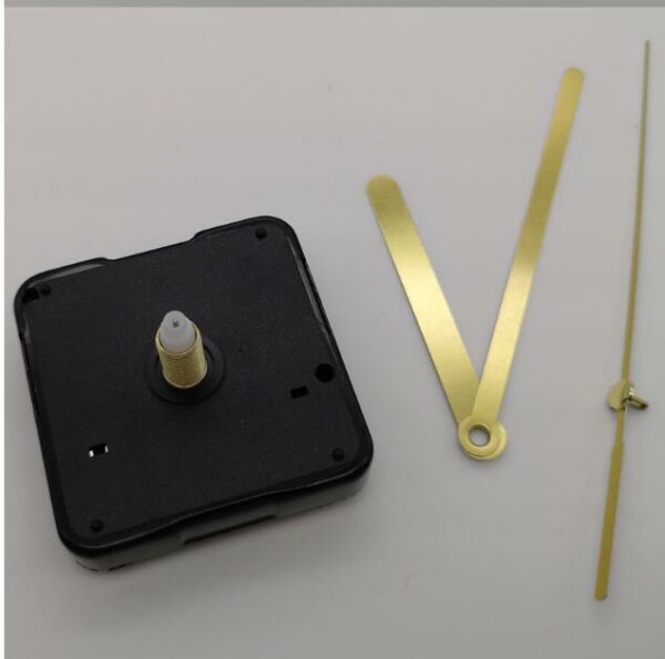 100sets Clock Mechanism 18mm shaft DIY Kit For Clock Parts Wall Clock Quartz Hand repair Quartz Clock Movement Home Decoration 5