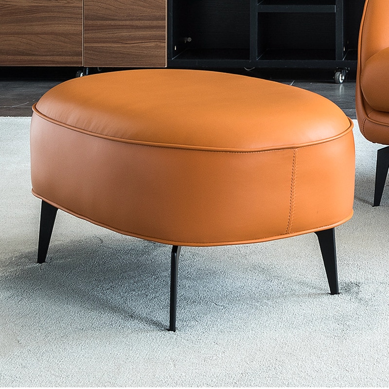 Luxury Microfiber Leather Sofa Chair Cosy Single Sofa Italian Minimalist Living Room Leisure Sofa Chair Simple Modern Sofa 5