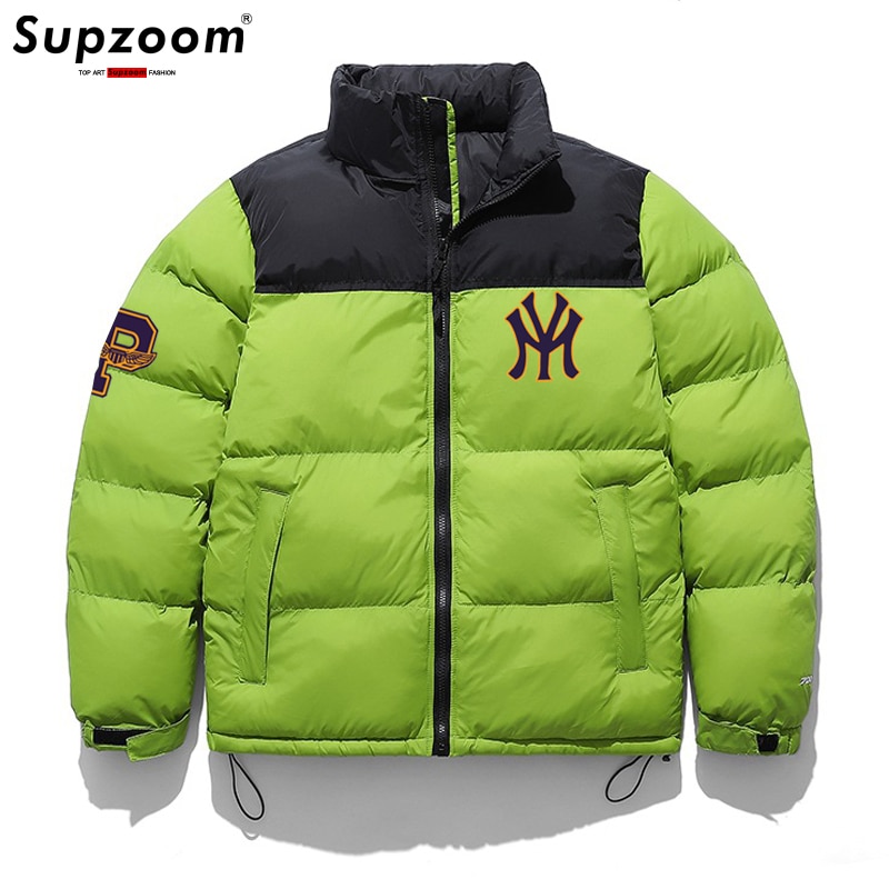 Supzoom New Arrival Brand Clothing Casual Zipper Top Fashion Male And Female Keep Warm Winter Patchwork Men Coat Down Jacket 1
