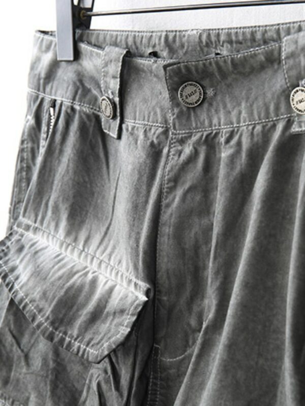 PFNW Overalls Men Leggings Pants Casual Tide Brand Zipper Multi Pocket Functional Old Autumn Nihce Safari Style Pants 12A5257 5