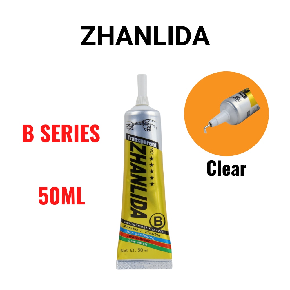 30PCS Zhanlida B 50ML Clear Contact Phone Frame Repair Adhesive Multipurpose DIY Updated Glue With Precision Applicator Tip 3