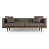 Modern Design Leather Sofa Living Room Office Decor Furniture Sofa 28"H x 86.5"W x 31.5"D 1