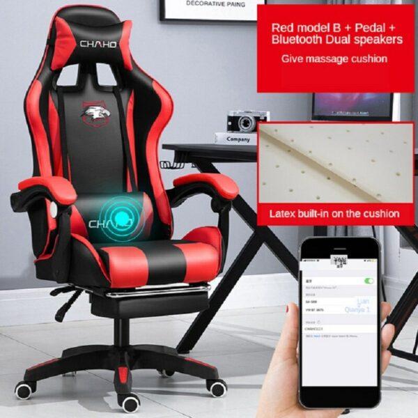Multifunctional Adjustable Gaming Chair Boys And Girls Live Game Chair Home Sofa Massage Chair Comfortable Office Chair 3