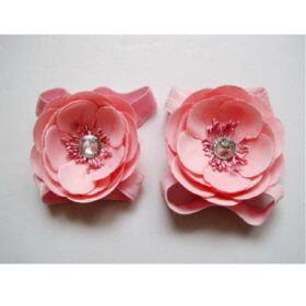 300pairs/lot Floral Baby Girls Foot Cover Flower Fashion Newborn Foot Slippers Elastic Foot Bands Wristband Fashion 6