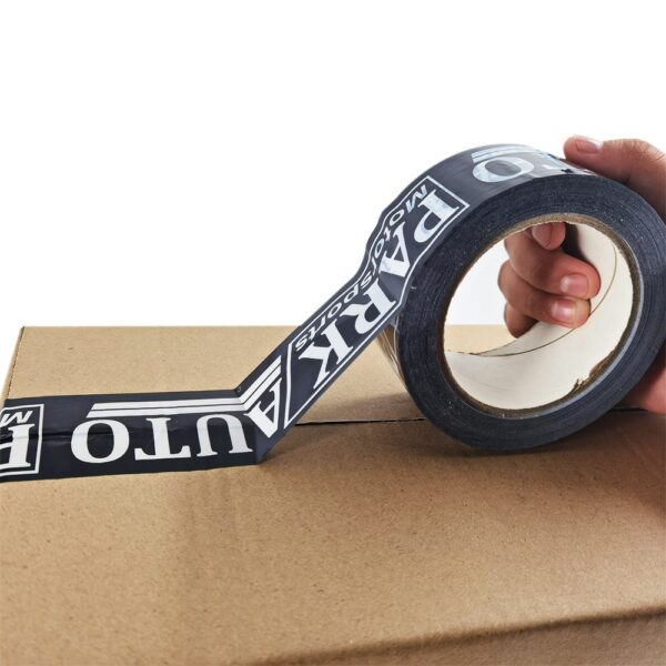 100Rolls 50mm*100m/Roll Free shipping custom printed self adhesive clear tape carton box sealing label logo QR code brand seal 3
