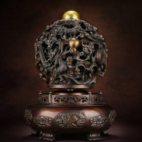 All Copper Nine to Turn Things around Ding Home Decorations Living Room Entrance Office Fortune Opening Gift Decoration 5