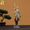 Lady Justice Statue Bronze Lady Justice Sculpture Ancient Greece Myth Lawyer Sculpture For Home Office Decor Ornament Gifts 1