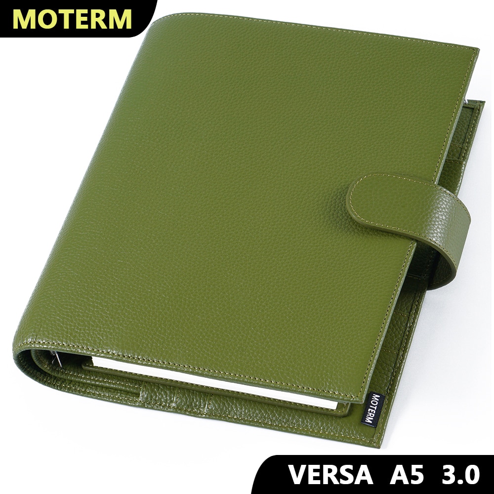 Moterm Versa A5 3.0 Organizer with 30 MM Rings Pebbled Style Planner File Package Multifunctional Agenda Diary Journal Notepad 1