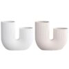 Creative U-Shaped Ceramic Vase Handicraft Decoration Modern And Simple Abstract Vase For Office Decoration 1