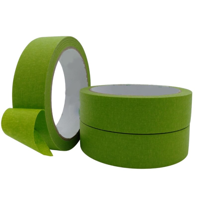 10 Pack Green Painters Tape, 25Mm X 20M, Painting Masking Tape, Clean Release Paper Tape For Home And Office 5