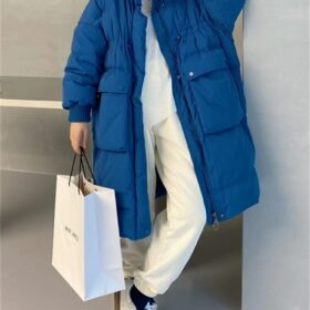 Eotvotee Fall Winter Jacket Korean Fashion Coats 2022 New Parkas 5