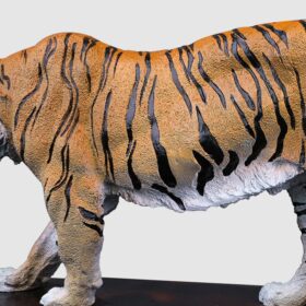 Brass Tiger Ornaments Housewarming Gifts New Chinese Office Hallway Study Home Decorations 5