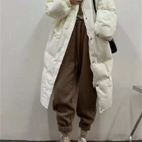 Yitimoky Down Jacket Women Oversized Winter Coat with A Hood Fall 2022 Puffer Thicken Warm Loose Casual Korean Fashion Outwear 1
