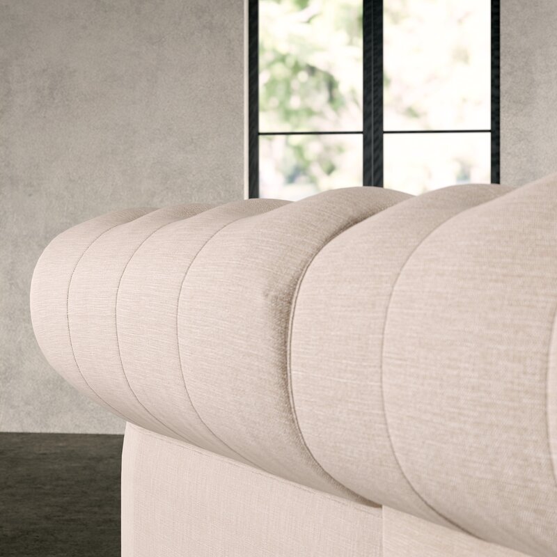Classic Modern Design Style Living Room Office Furniture Set Sofa U-Shaped Linen Symmetrical Section Sofa 29"H x 88"W x 34"D 4