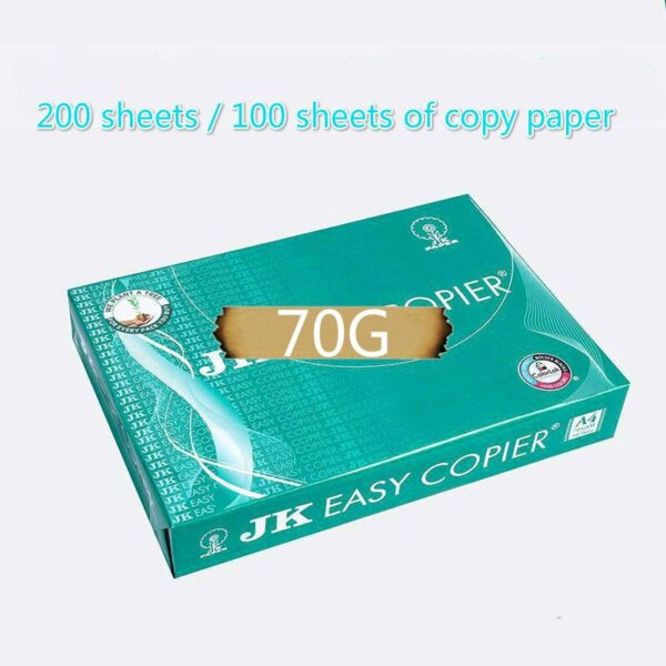 A4 500 Sheets Whole Wood Pulp Print Paper Xerography Office 70g Business Paper School Printing Paper Copy Paper Copy Paper 3