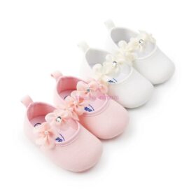DHL 50pair Baby Shoes Flowers Newborn Baby Girl Shoes Fashion Flowers Princess First Walkers Baby Girl Shoes 1