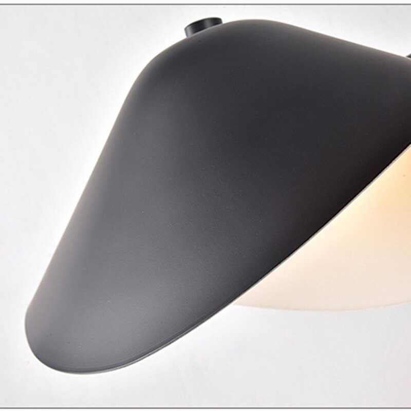 Modern 360 Degree Rotatable Wall Light Black Duckbill Lamp for Bedroom Living Room Simple Nordic Home Decoration E27 Wall Sconce 6