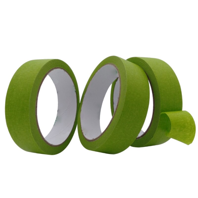 10 Pack Green Painters Tape, 25Mm X 20M, Painting Masking Tape, Clean Release Paper Tape For Home And Office 3