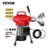 VEVOR Auger Pipe Drain Cleaning Machine 250W 400W 500W Electric Drain Cleaner 20-125MM Tube Unblocker Toilet Sewer Dredger Set 1