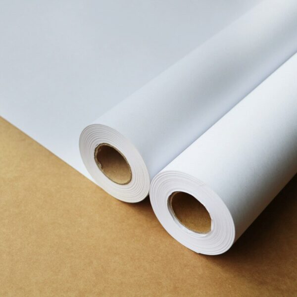 White Painting Roll Paper Pure Wood Pulp Student Children Sketch Graffiti Writing Cutable Watercolor Crayons Art Supplies 3